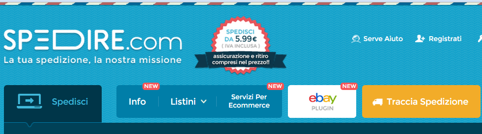 Spedire.com, spedisci con corriere in assicurata a soli 6.49€