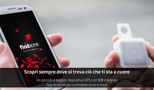 Vodafone findxone, un tracker GPS a soli 19€!