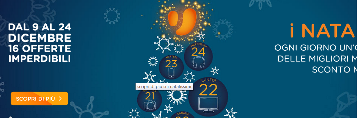 Arrivano i natalissimi Unieuro!