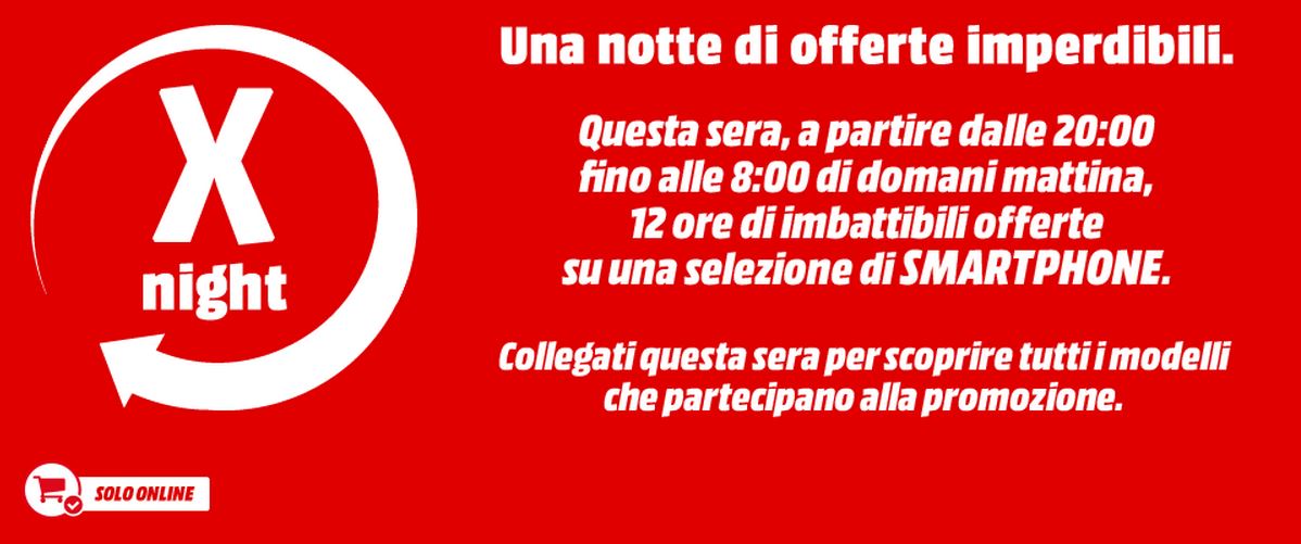 X-Night Mediaworld: Super offerte Samsung!