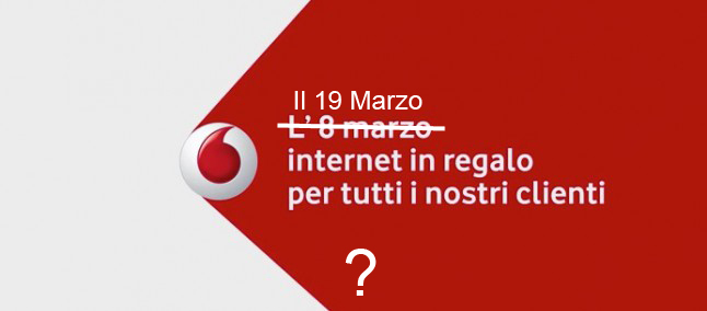 Salta internet gratis per la festa del Papà: grossi problemi al sito Vodafone