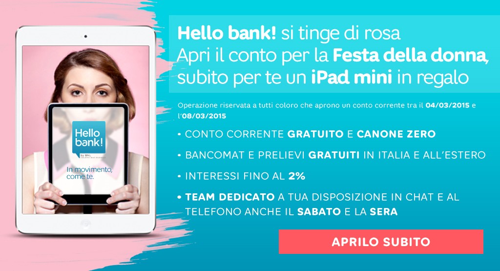 ipad mini in omaggio