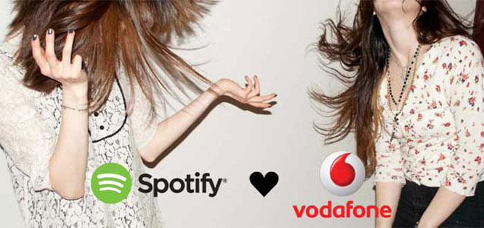 Ottenere 6 mesi di Spotify oggi con Vodafone