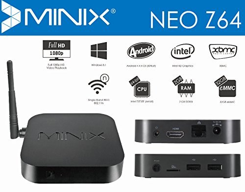 MINIX NEO Z64 Z64A Android TV Box Mini PC Intel Z3735F Android 4.4