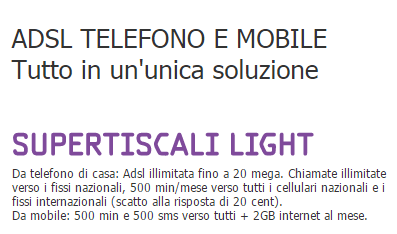 supertiscali light