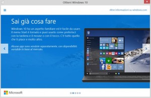 aggiornamento gratuito windows 10 tariffando