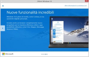 aggiornamento gratuito windows 10 tariffando