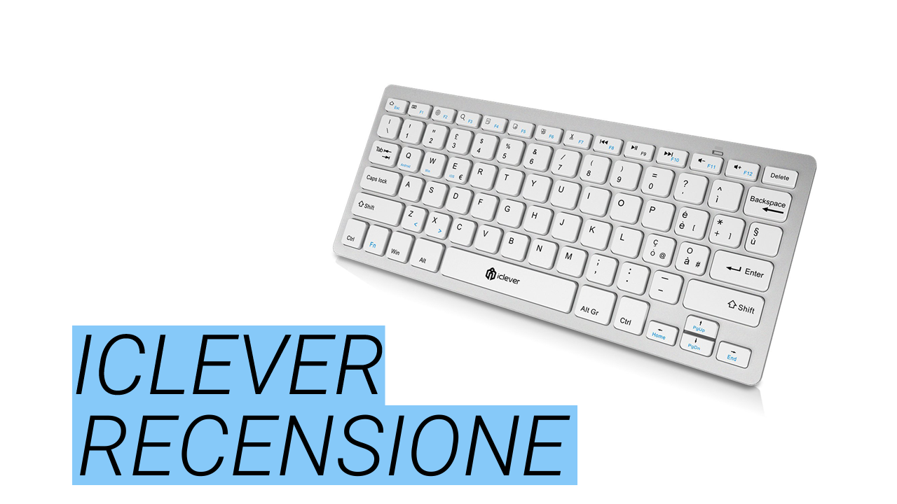 iClever tastiera wireless super economica: recensione