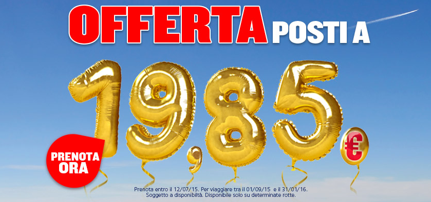 Ryanair, per il compleanno voli a prezzi stracciati