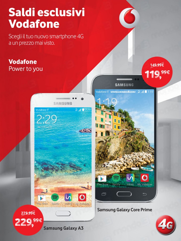 saldi vodafone estate 2015