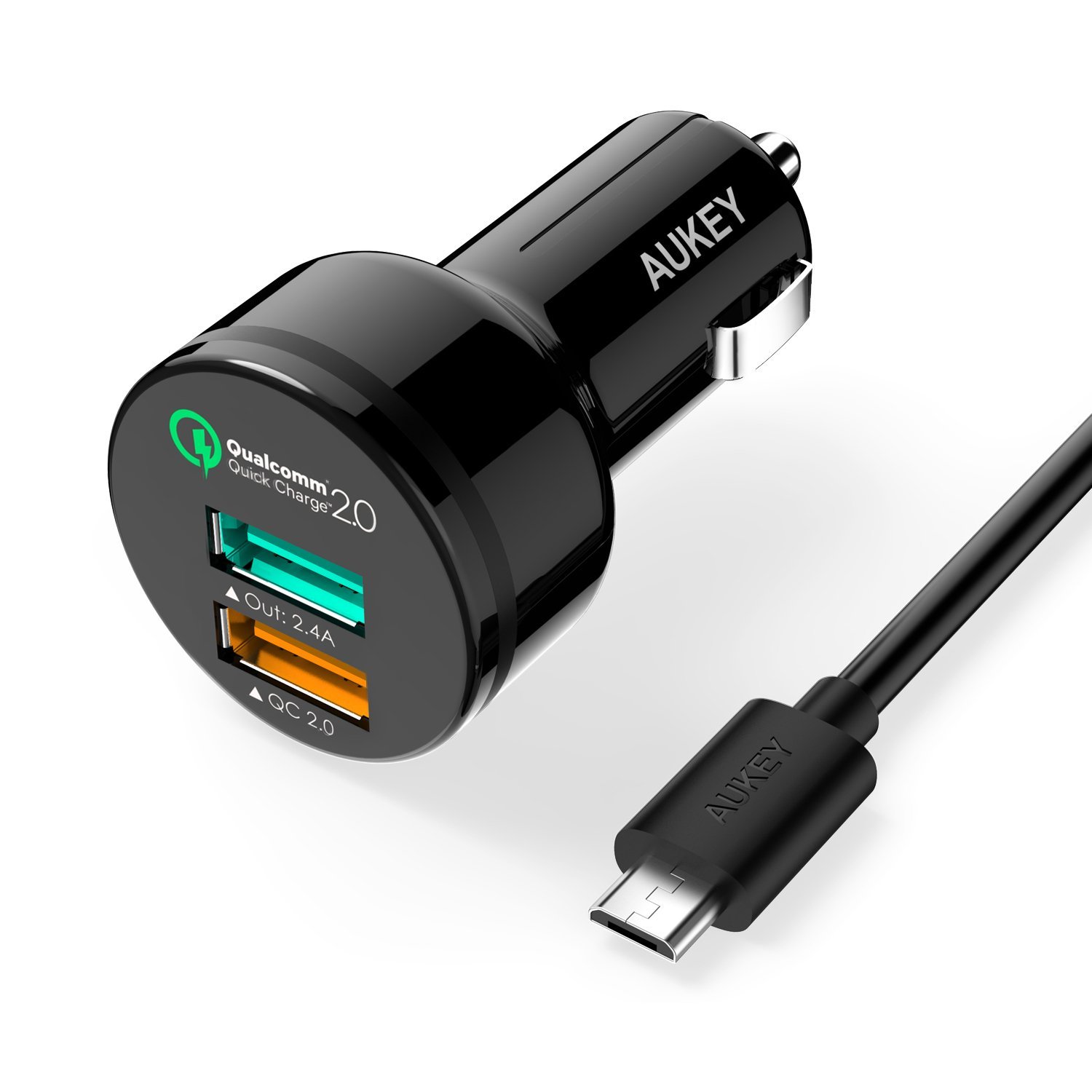 Aukey caricabatteria da auto Quick Charge: la nostra recensione