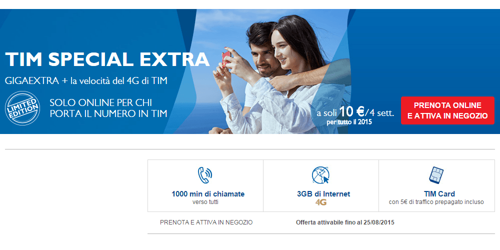 TIM Special Extra Limited