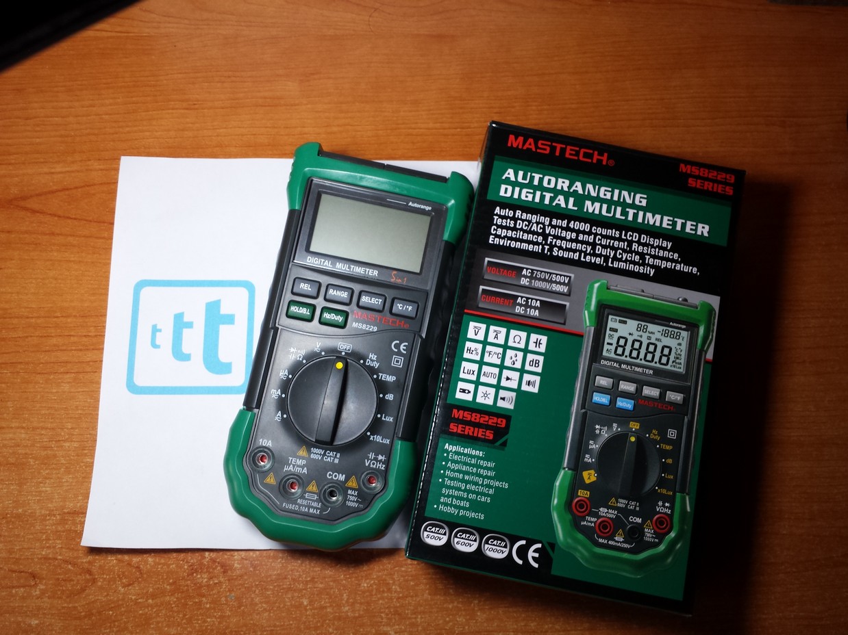 Mastech MS8229 multimetro: la nostra recensione