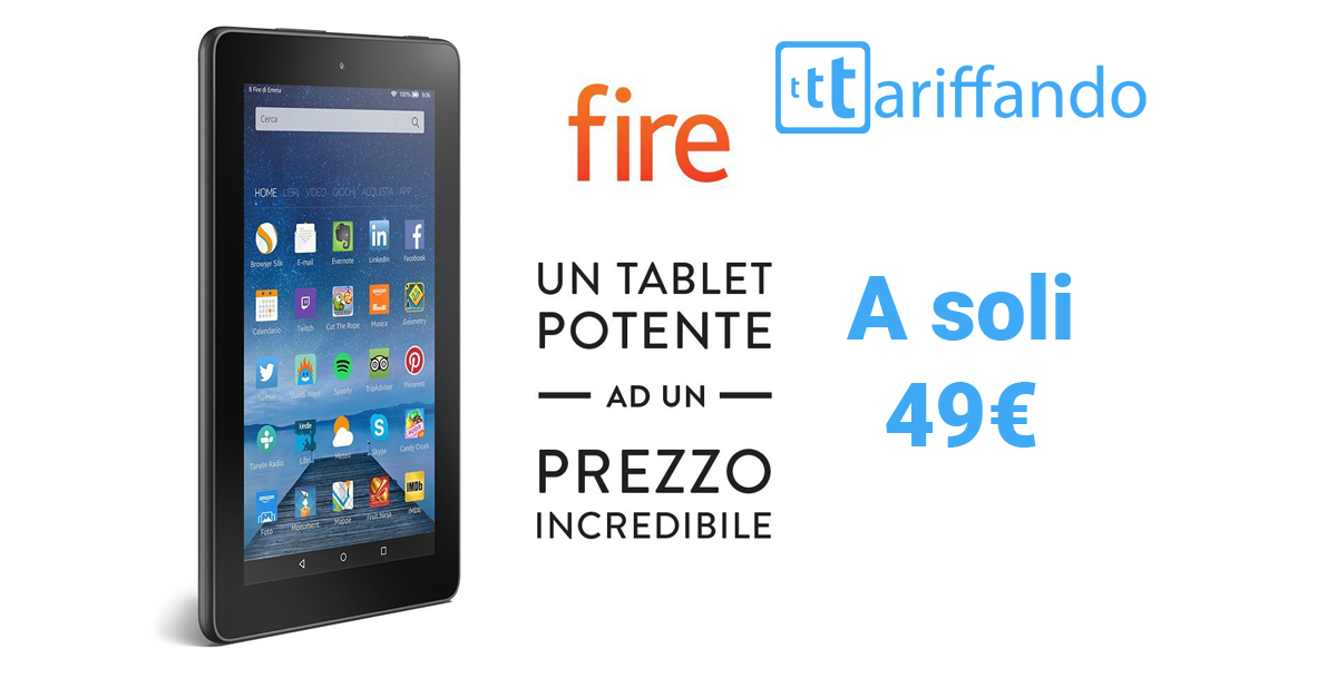 Amazon Fire a soli 49€