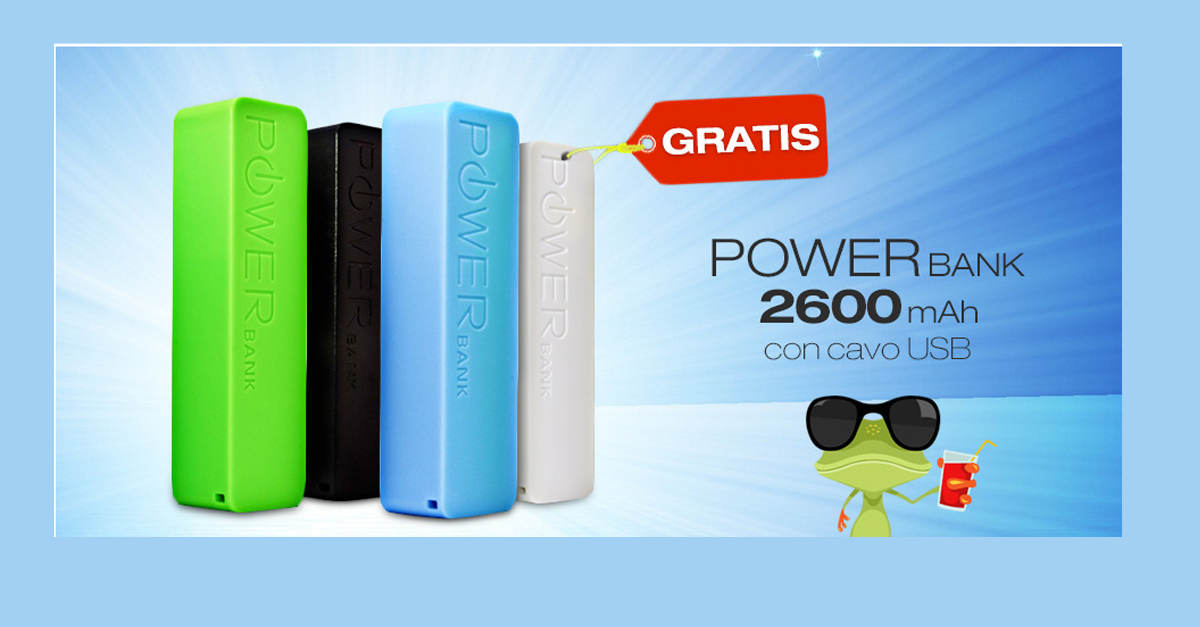 powerbank gratis