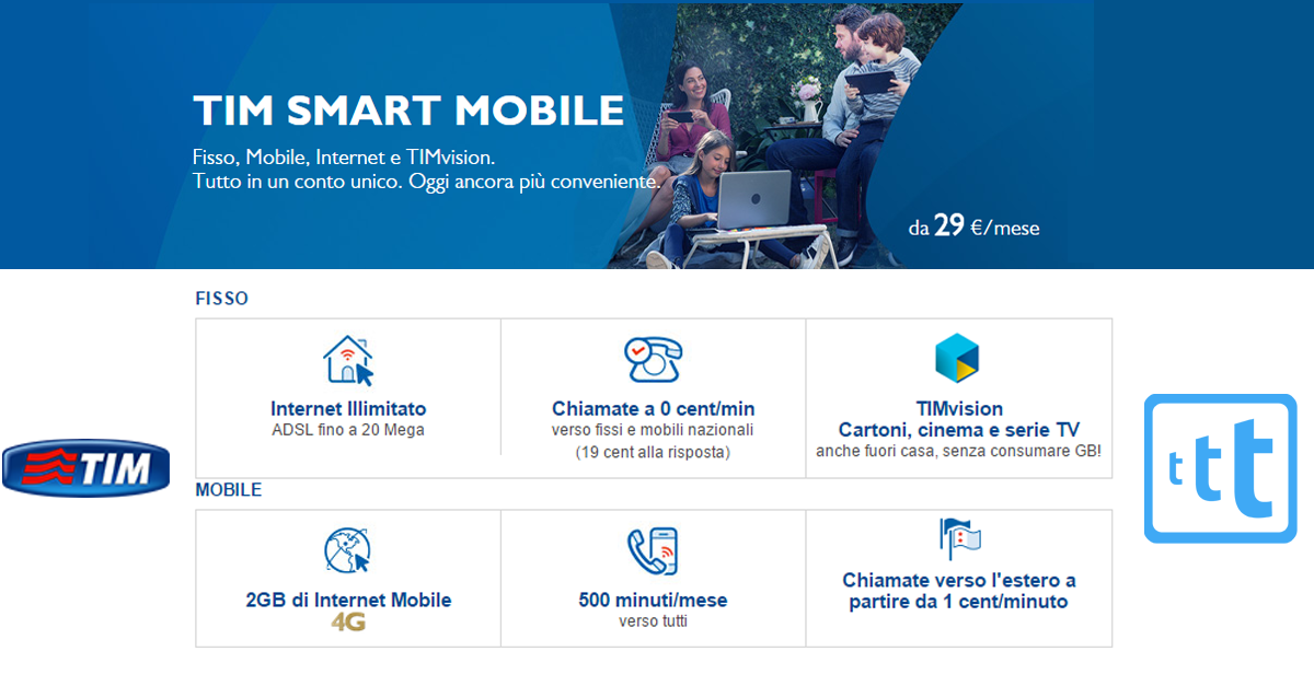 tim smart fisso mobile