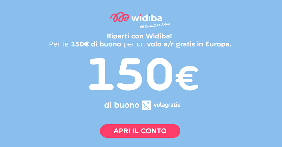 widiba buono volagratis