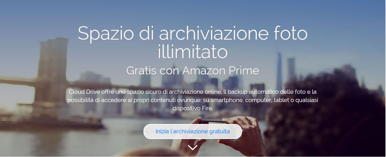 Amazon presenta Prime Foto: spazio d’archiviazione senza limiti!
