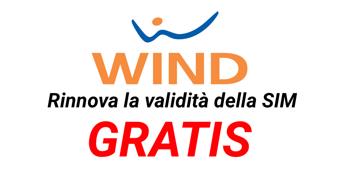 wind validità sim