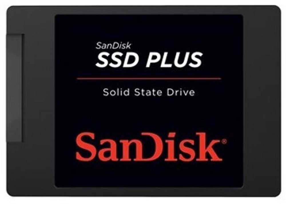SanDisk SDSSDA-240G-G25 Plus Memoria a Stato Solido SSD 240GB, 520 MB/s, 2.5" Sata III