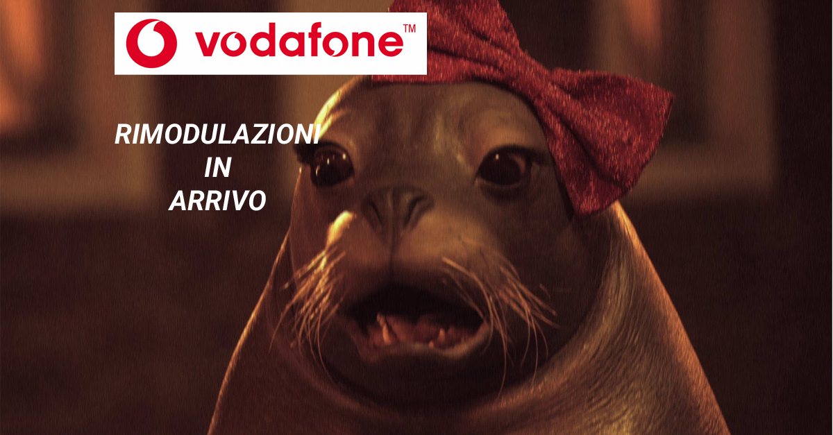 Vodafone rimodulazioni dal 18 gennaio