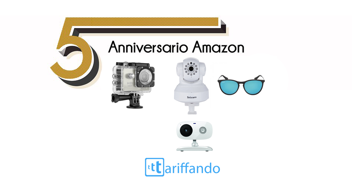 Anniversario Amazon, ecco le offerte delle 18