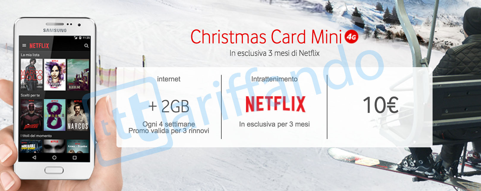 Vodafone Christmas Card Mini