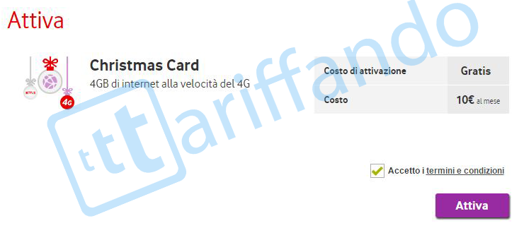 vodafone christmas card gratis