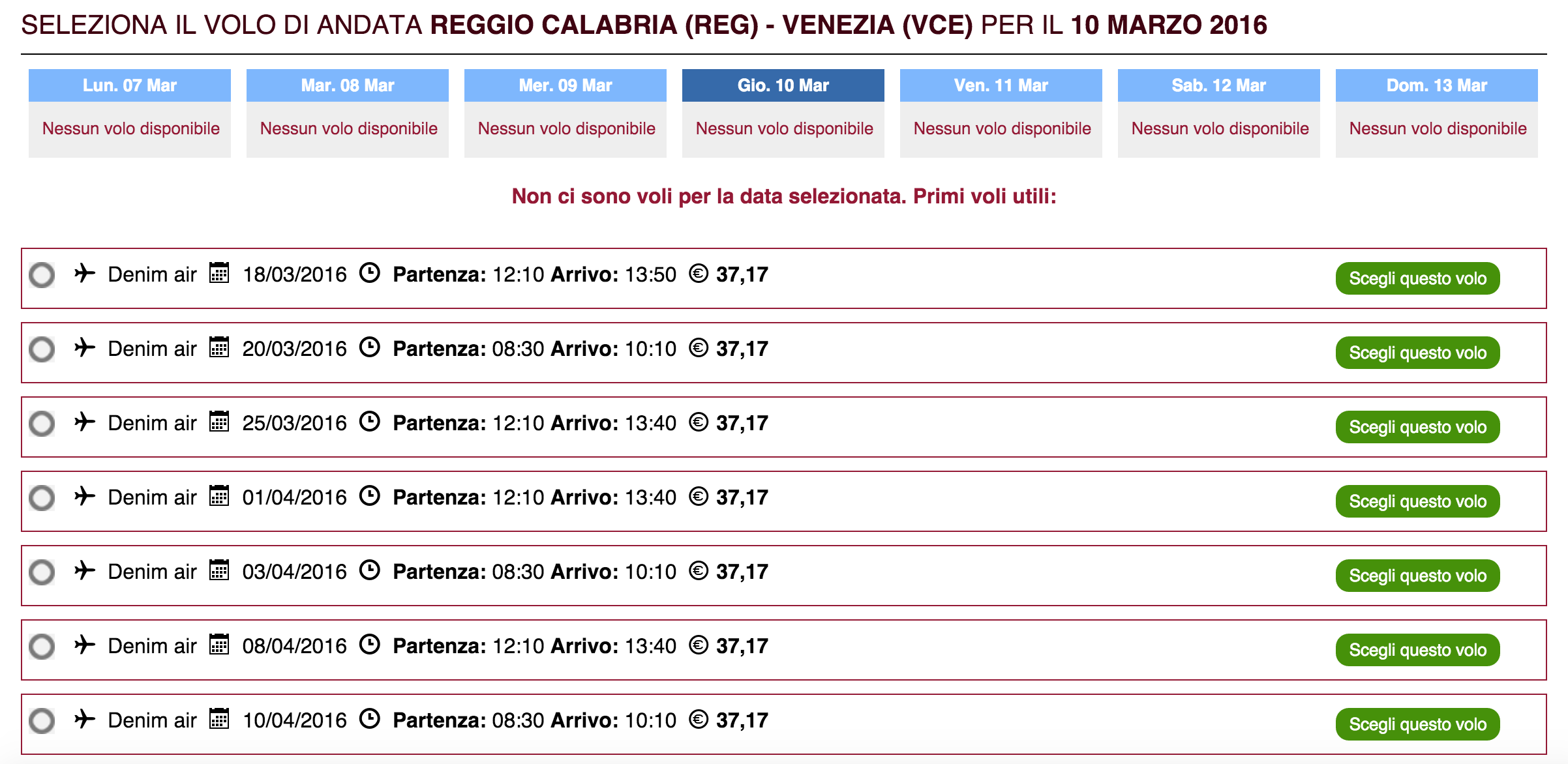 simulazione prenotazione biglietto airsud