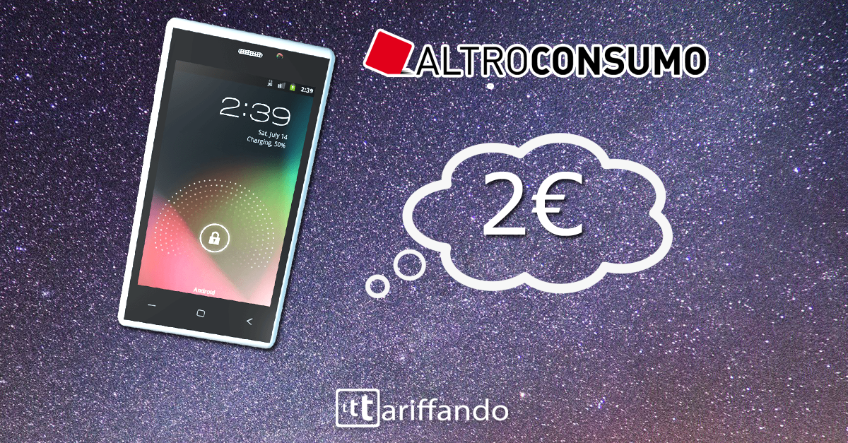 altroconsumo smartphone android a 2€