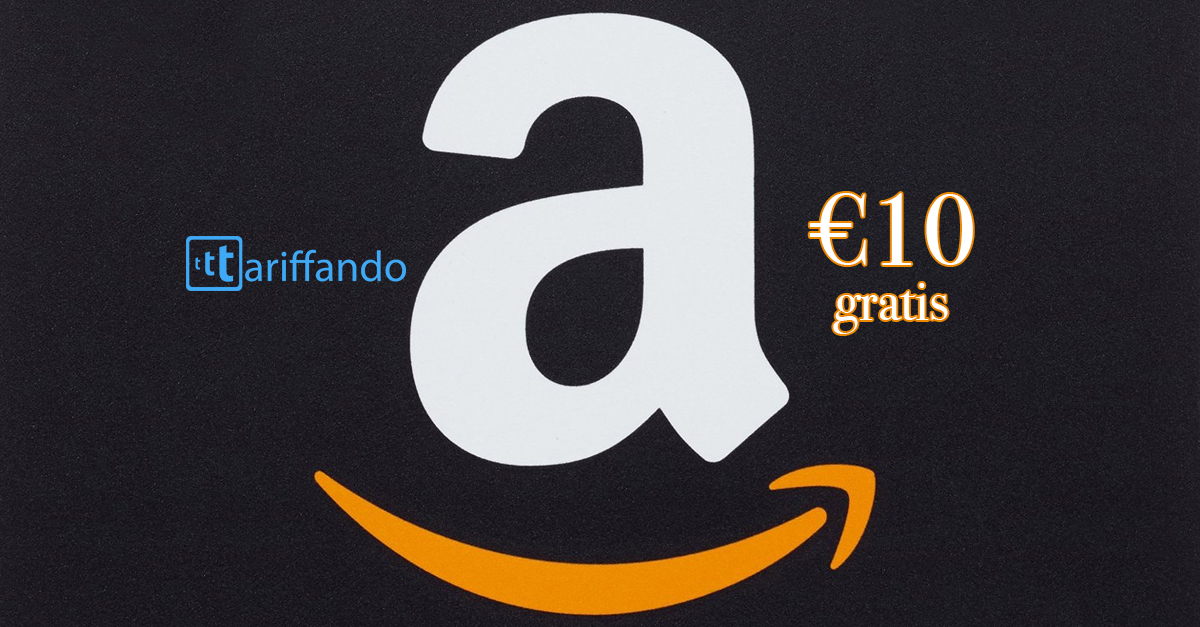 buono amazon 10€ gratis 2016