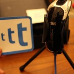 Tonor 3.5mm Spina Professionale Microfono a condensatore cardioide con supporto per Skype PC Mac Laptop Recording