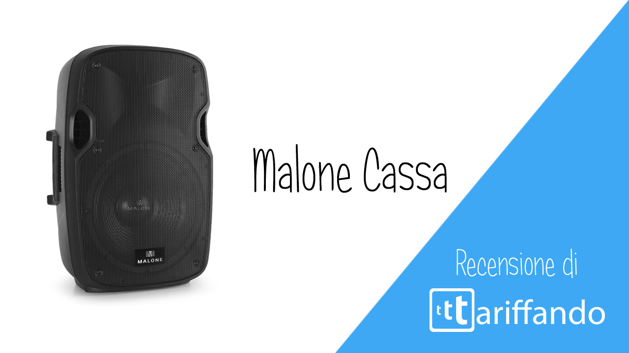 Malone PW-2112A Cassa attiva: la nostra recensione
