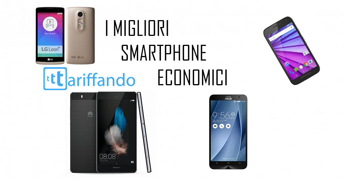 I migliori smartphone economici