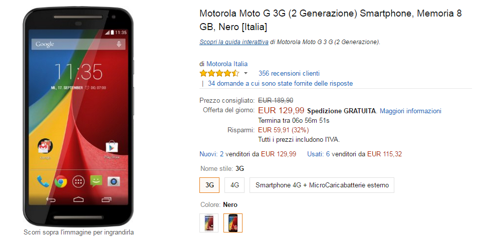 moto g