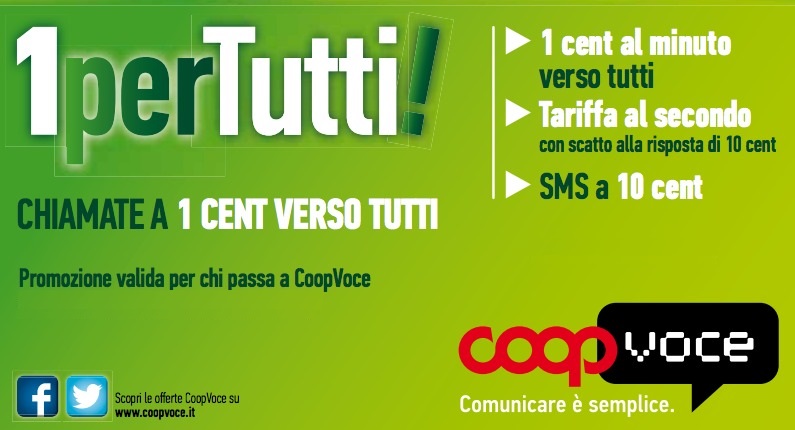 coopvoce 1 per tutti