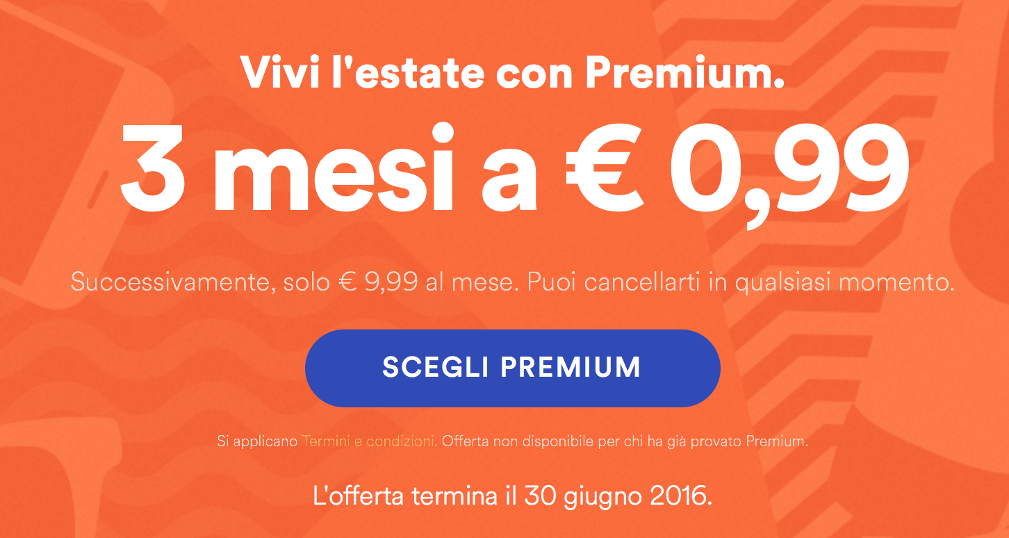 spotify 3 mesi