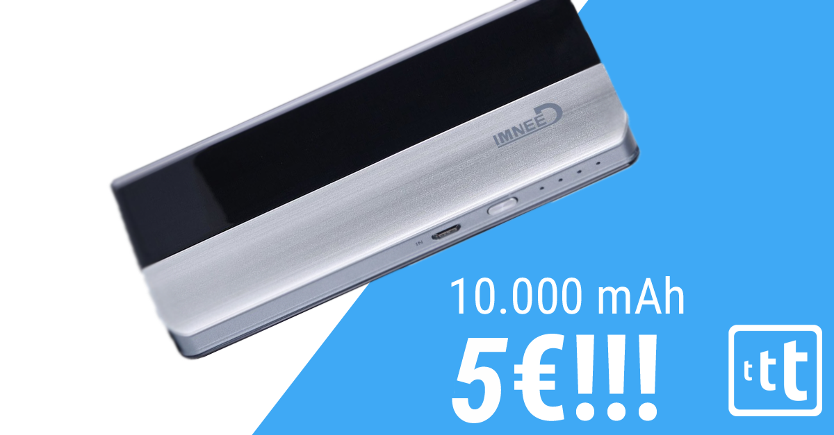 powerbank 5€ amazon tariffando