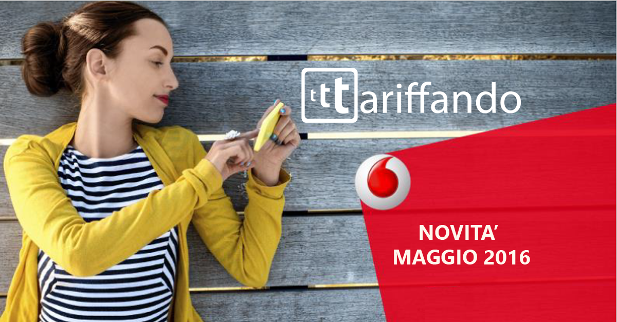 Vodafone canvass maggio 2016