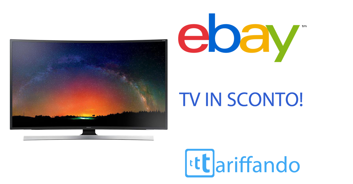 sconti tv ebay 2016