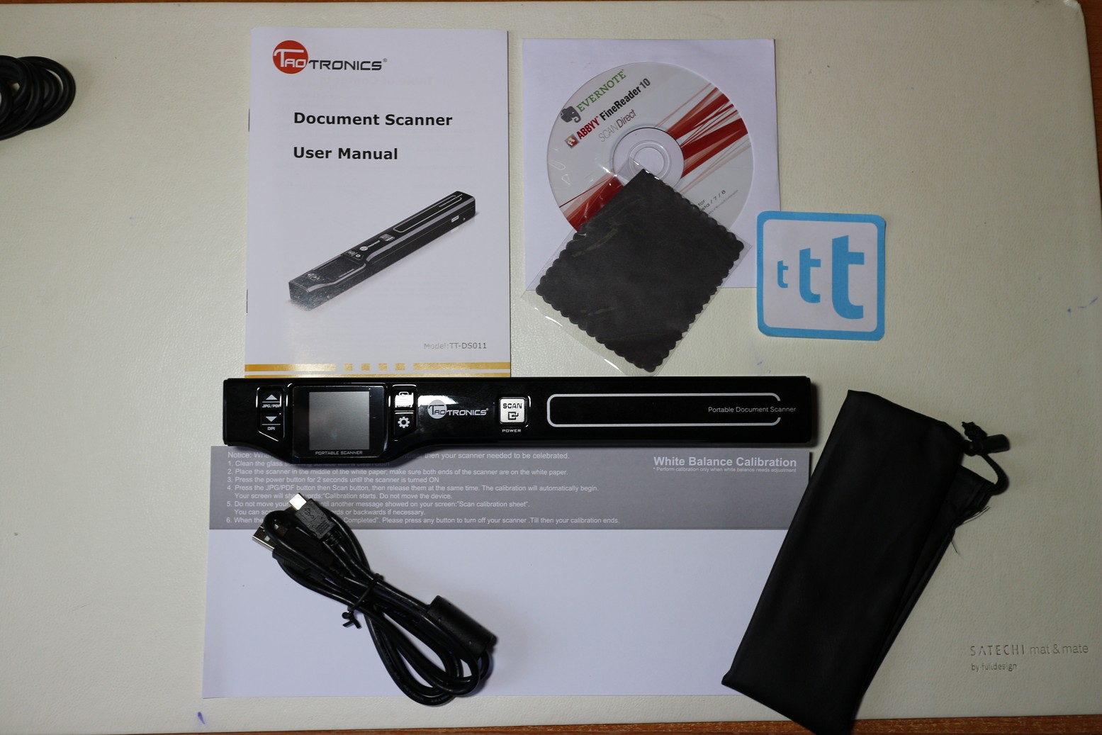TaoTronics Scanner Portatile 1050DPI con Display: la nostra recensione