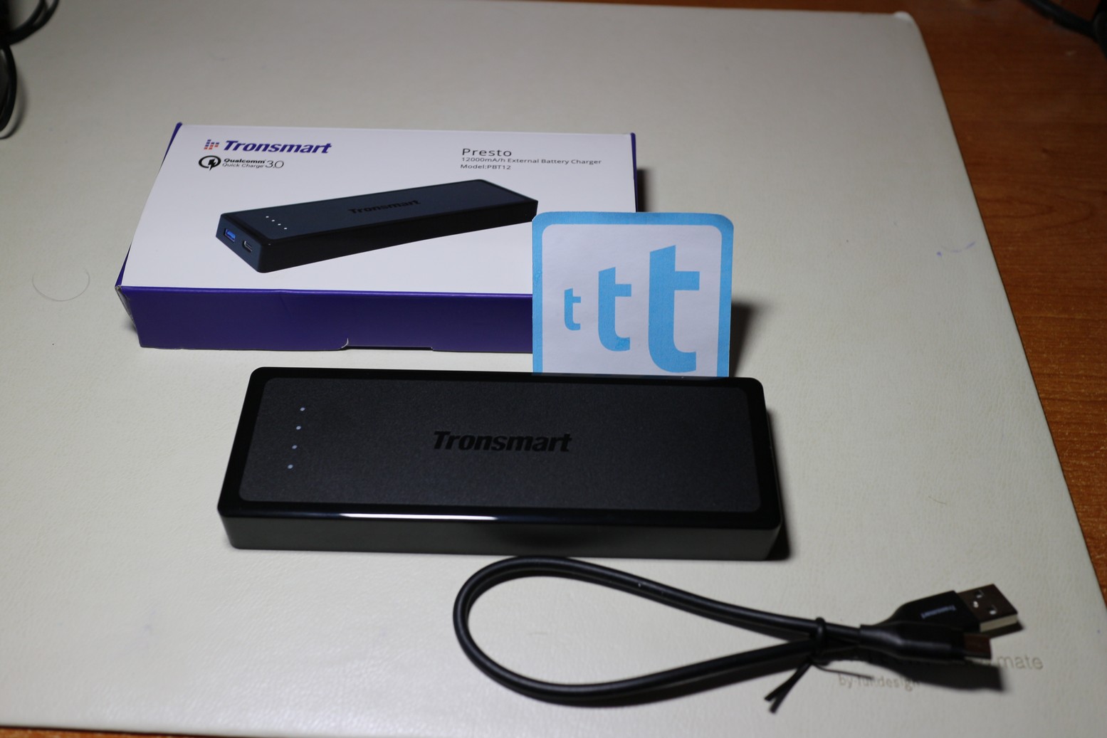 Tronsmart Presto, powerbank Quick Charge 3.0 da 12.000 mAh: la nostra recensione