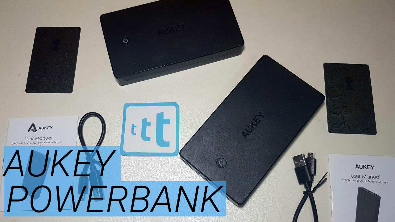 AUKEY: 2 Powerbank da 20.000 mAh: la recensione