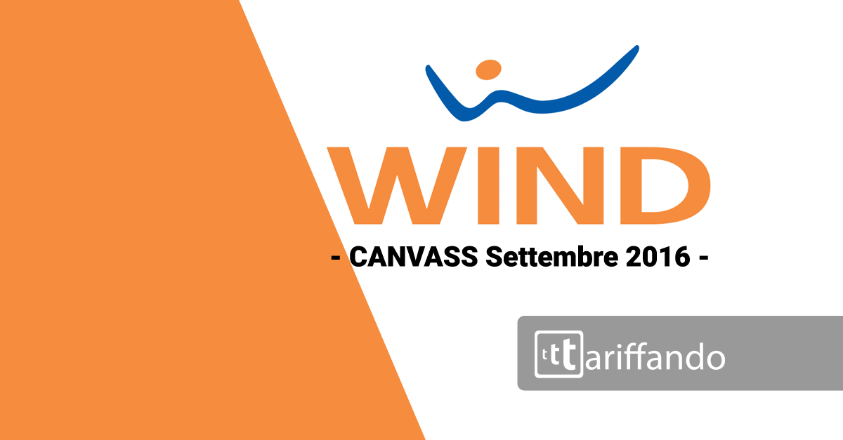 canvass wind settembre 2016