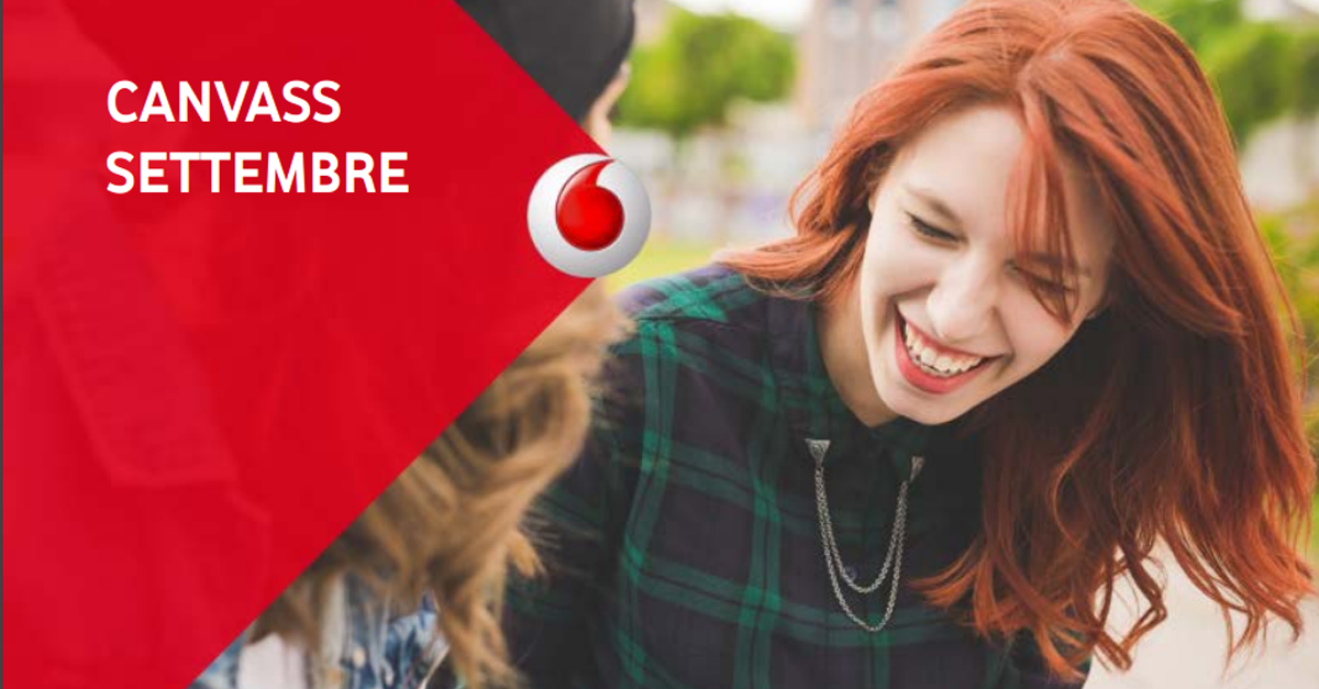 Le novità Vodafone di Settembre: Shake per tutti gli Under 30