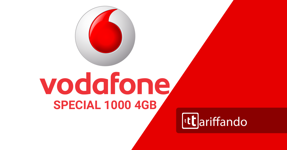 attivare special 1000 4gb