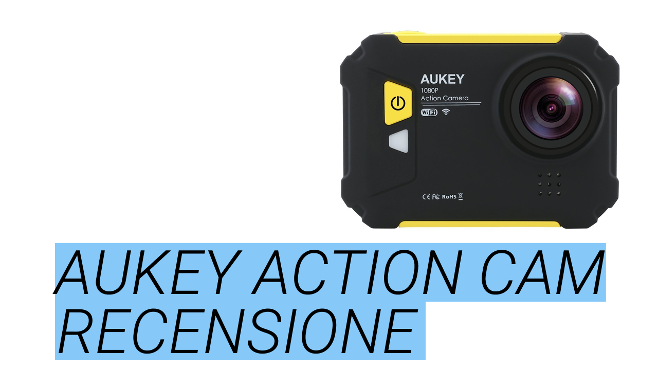 AUKEY Action CAM Full HD: la recensione