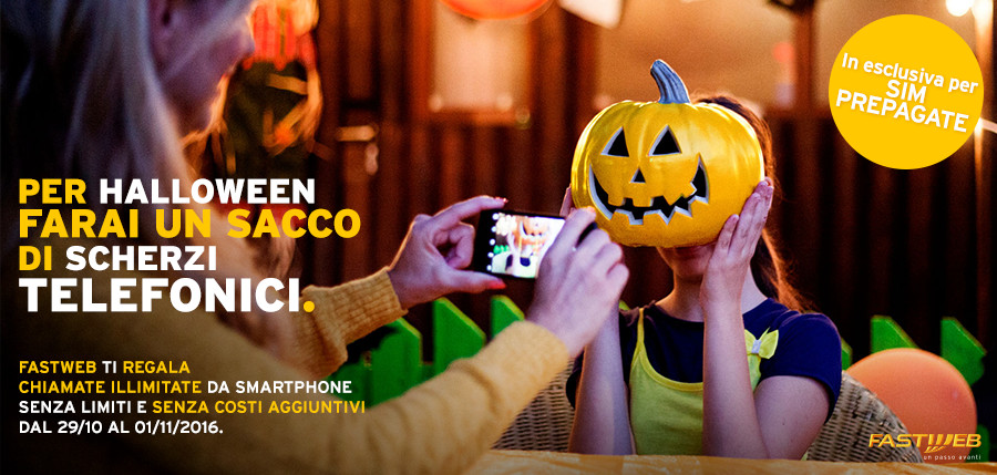 halloween fastweb mobile