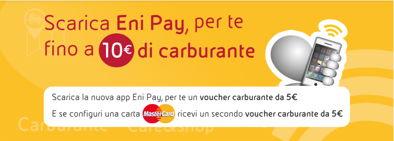 eni pay carburante buoni gratis