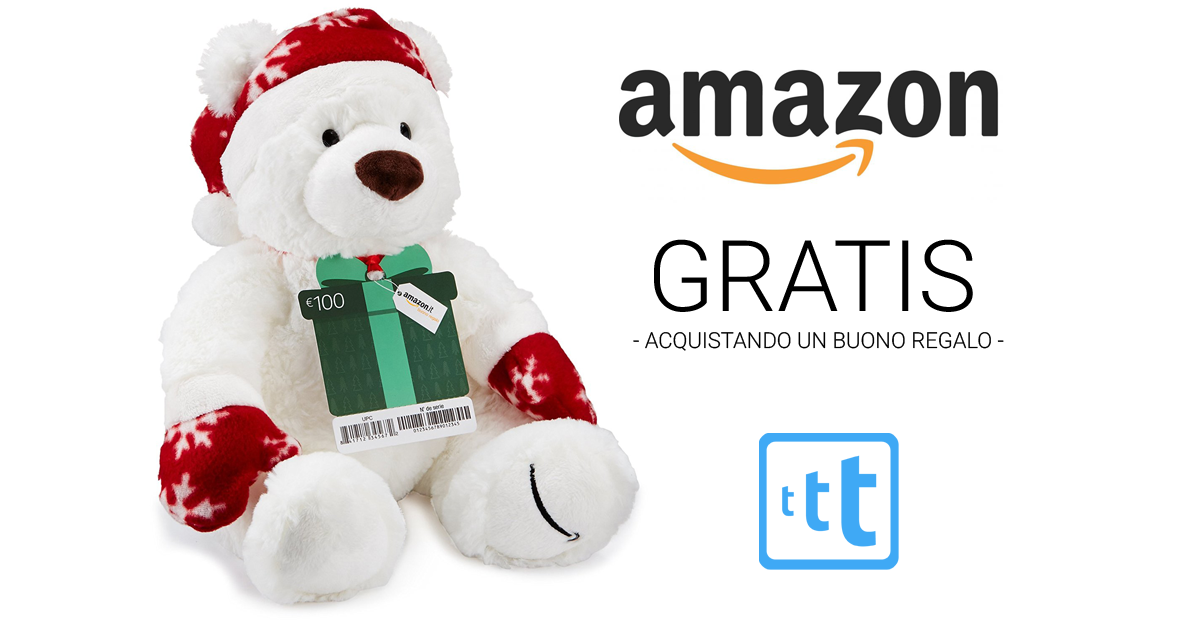 amazon orsacchiotto gratis